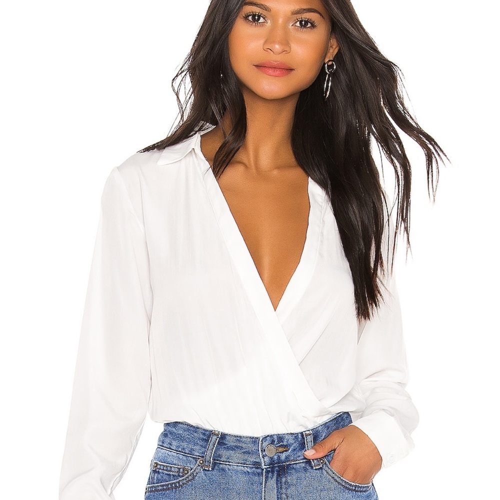 Super down long sleeve bodysuit REVOLVE